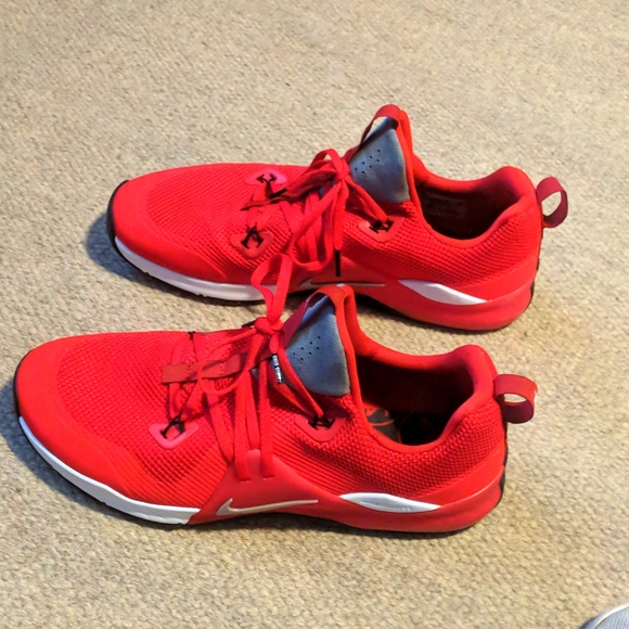 Nike Mens Zoom Train Command AO4397 661 Ohio State Buckeye NCAA OSU Red White 13 - Picture 1 of 8
